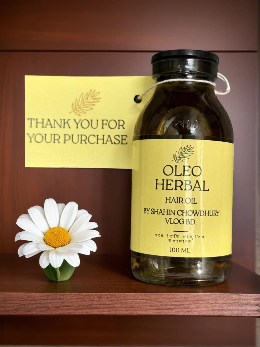 TRIAL 100ML Hair Oil Bottle